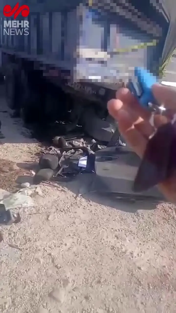 ببینید| تصاویری از سانحه فوت همسر معاون رئیس جمهور در رانندگی محور تهران-سمنان