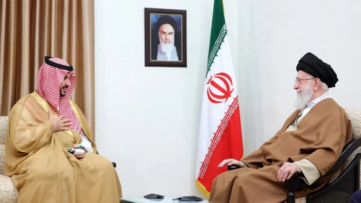 رهبر انقلاب خطاب به وزیر دفاع عربستان چه گفتند؟ +عکس