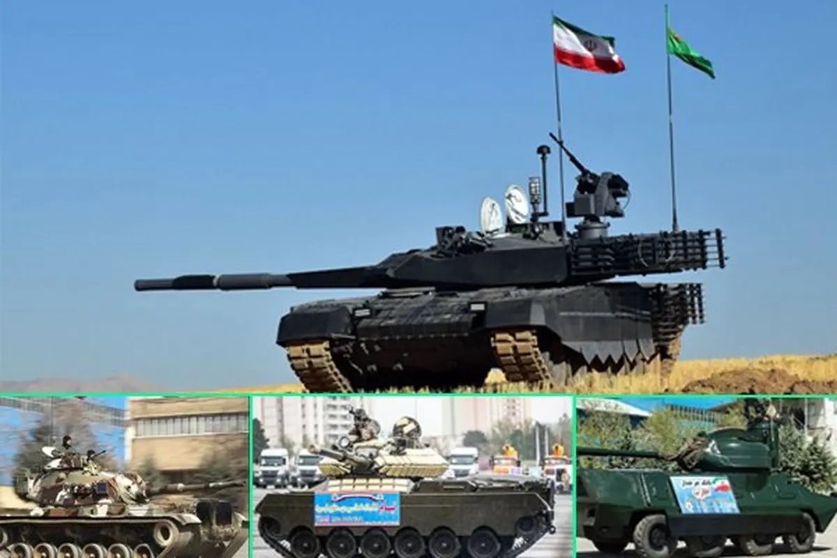 تانک‌های خوفناک «ناشناخته» ایرانی+ جزئیات و عکس‌ها