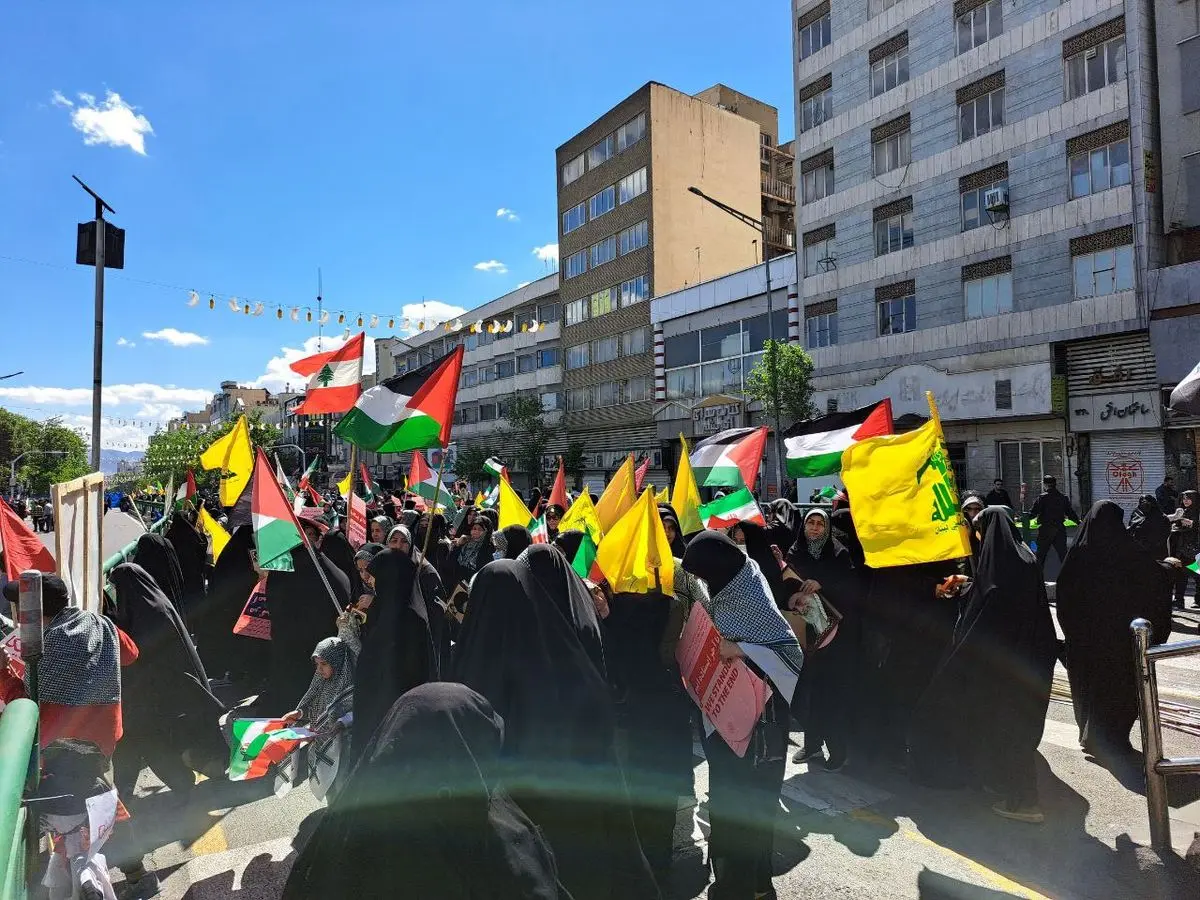 آغاز راهپیمایی روز جهانی قدس در تهران و سراسر کشور