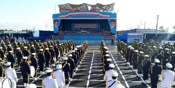 آغاز مراسم رژه روز ارتش جمهوری اسلامی ایران