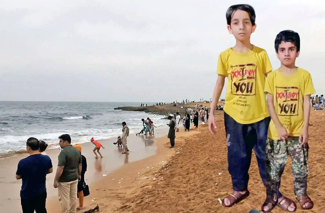 مرگ تلخ 2 برادر خردسال در گودال دریایی