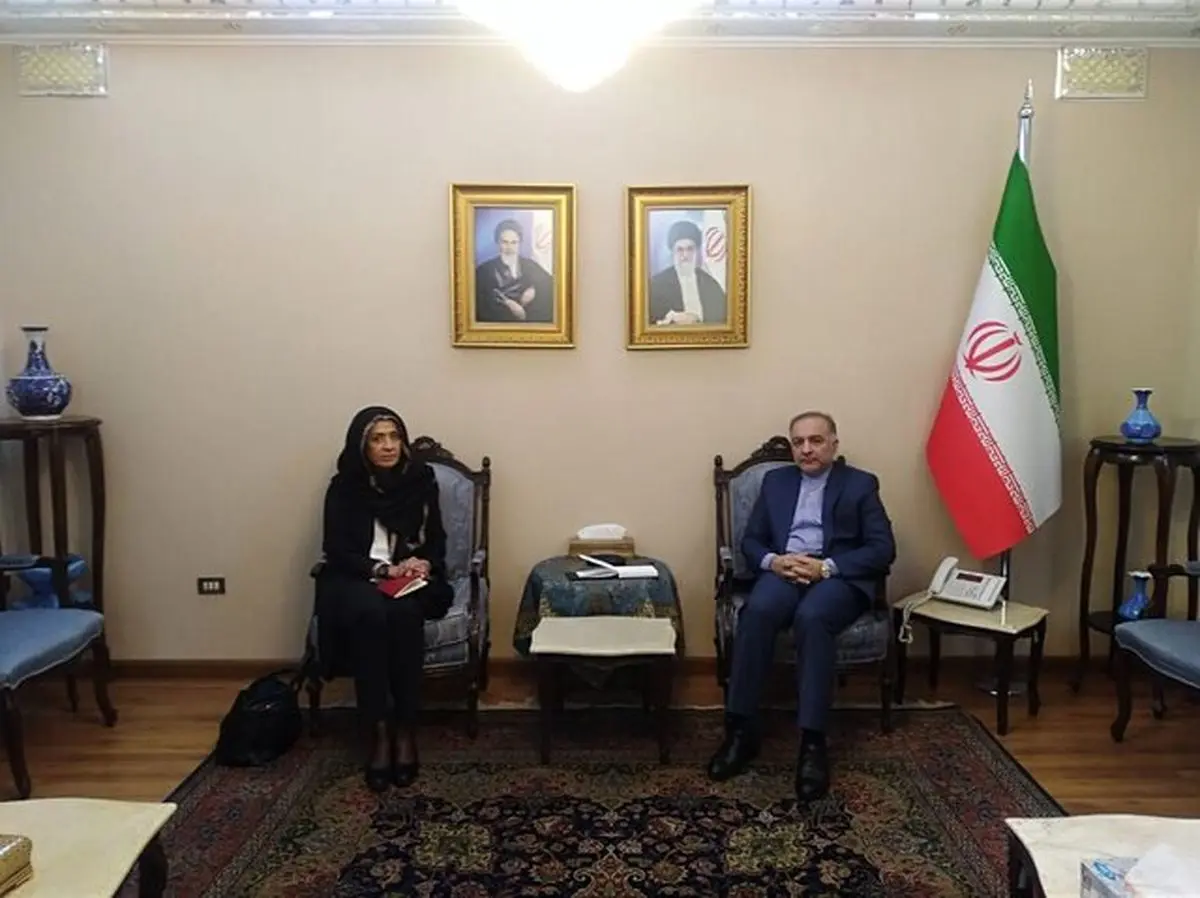 دیدار معاون نماینده ویژه سازمان ملل با سفیر ایران در دمشق