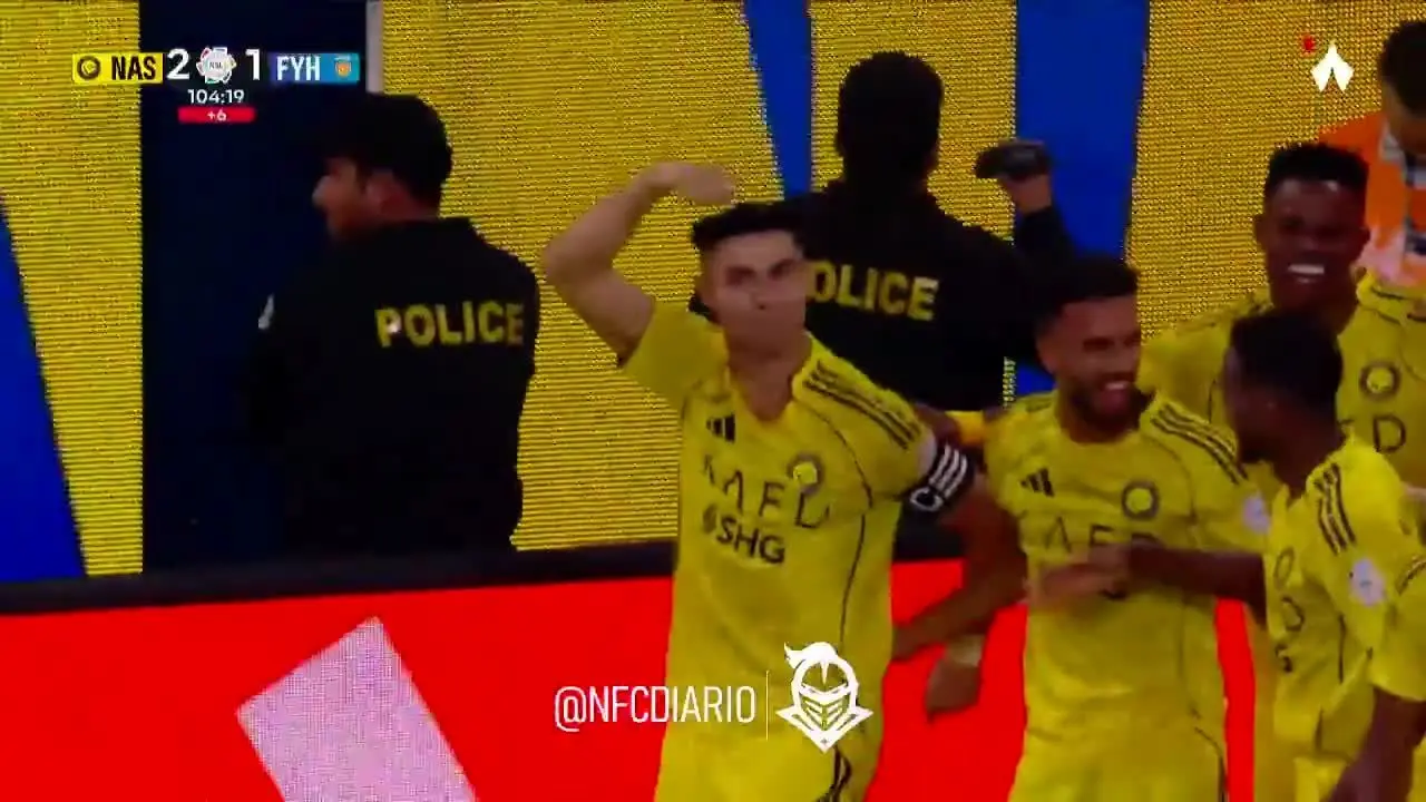 ببینید| رقص عربی رونالدو بعد از گلزنی برای النصر