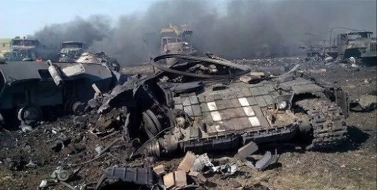 گزارش وزارت دفاع روسیه از تخریب ها و کشته های اوکراین در جنگ