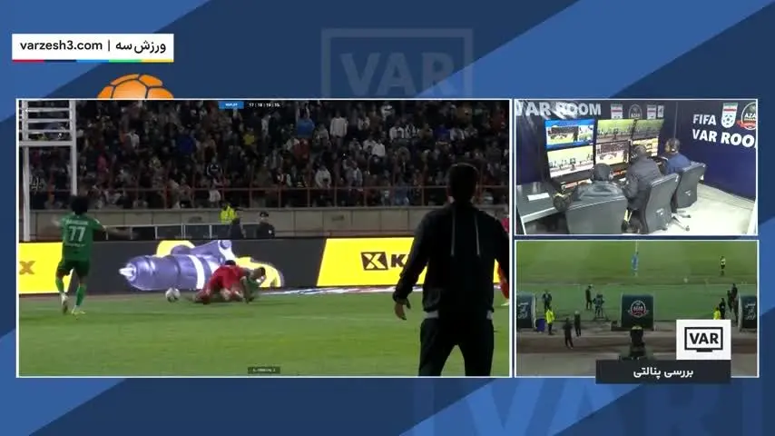 ببینید| خلاصه بازی شمس آذر مقابل پرسپولیس