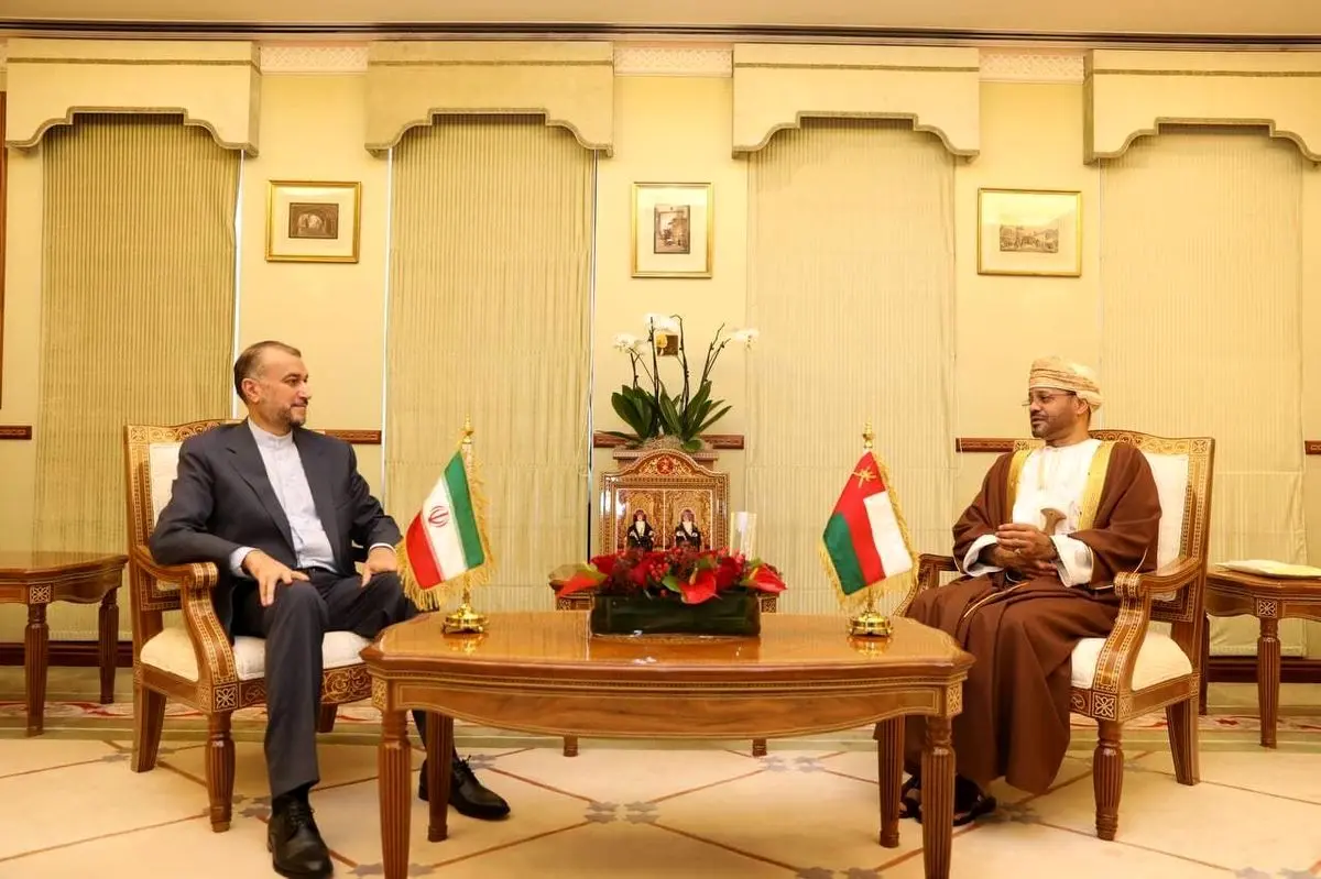 دیدار امیرعبداللهیان با وزیر امور خارجه عمان