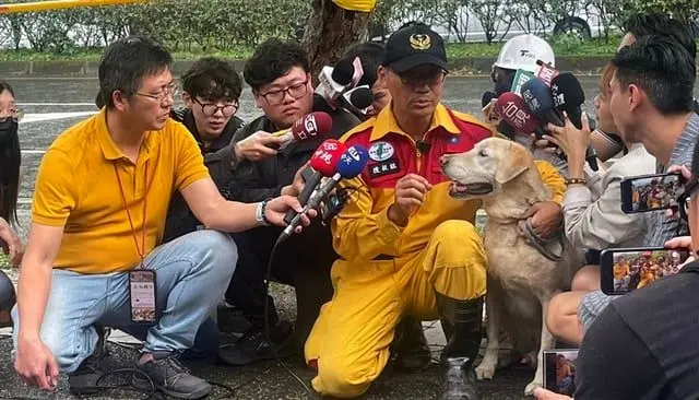 زلزله در تایوان سگ بازیگوش را قهرمان کرد
