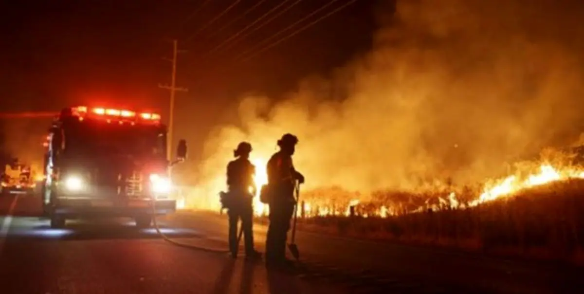 ببینید | اولین ویدئو از آتش‌سوزی مرگبار کمپ ترک اعتیاد با 27 کشته