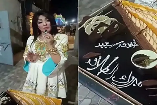 زن مصری به خاطر طلاقش طلا توزیع کرد