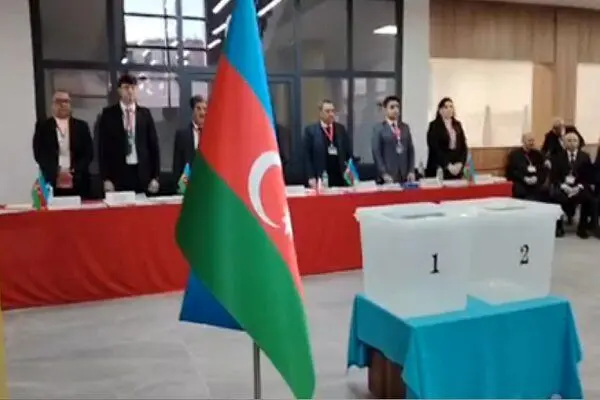آغاز انتخابات ریاست جمهوری در آذربایجان + ویدئو