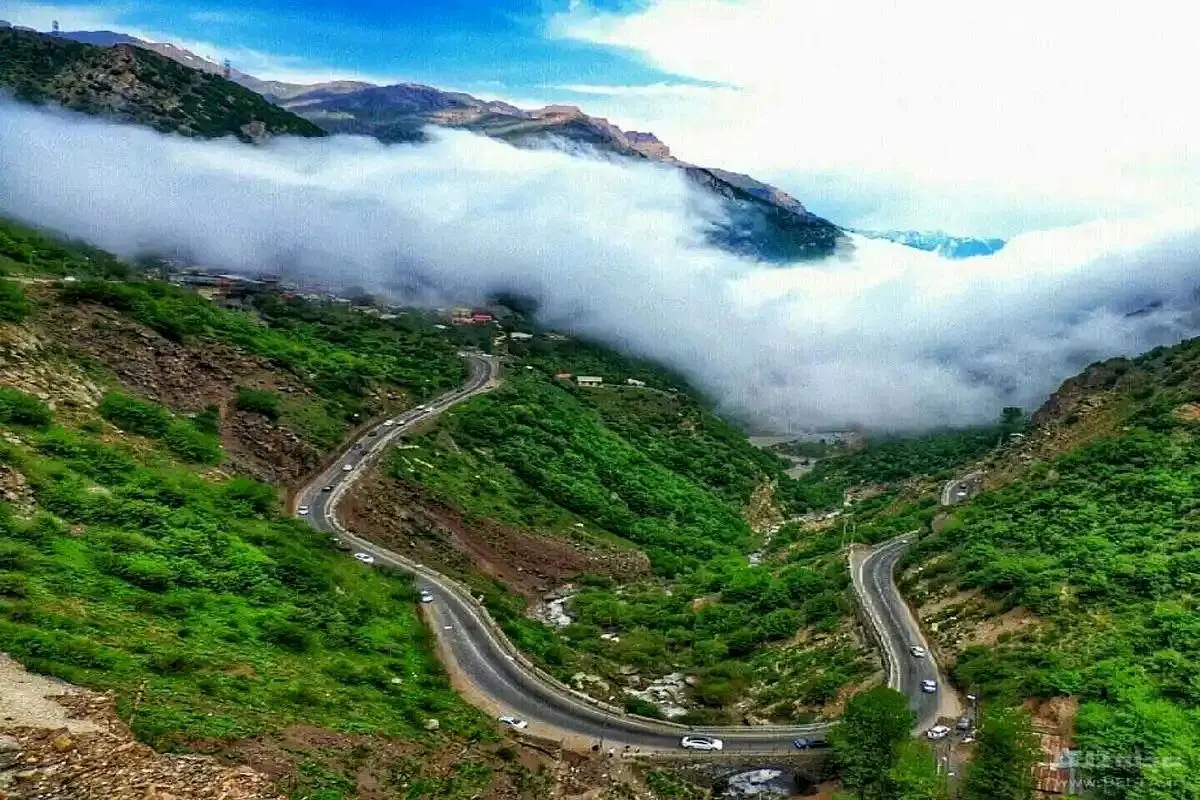 جاده،سفر،مسير،ايران،نوروز،بهار،فصل،رزرو،طبيعت،بليط،چالوس،كوي ...