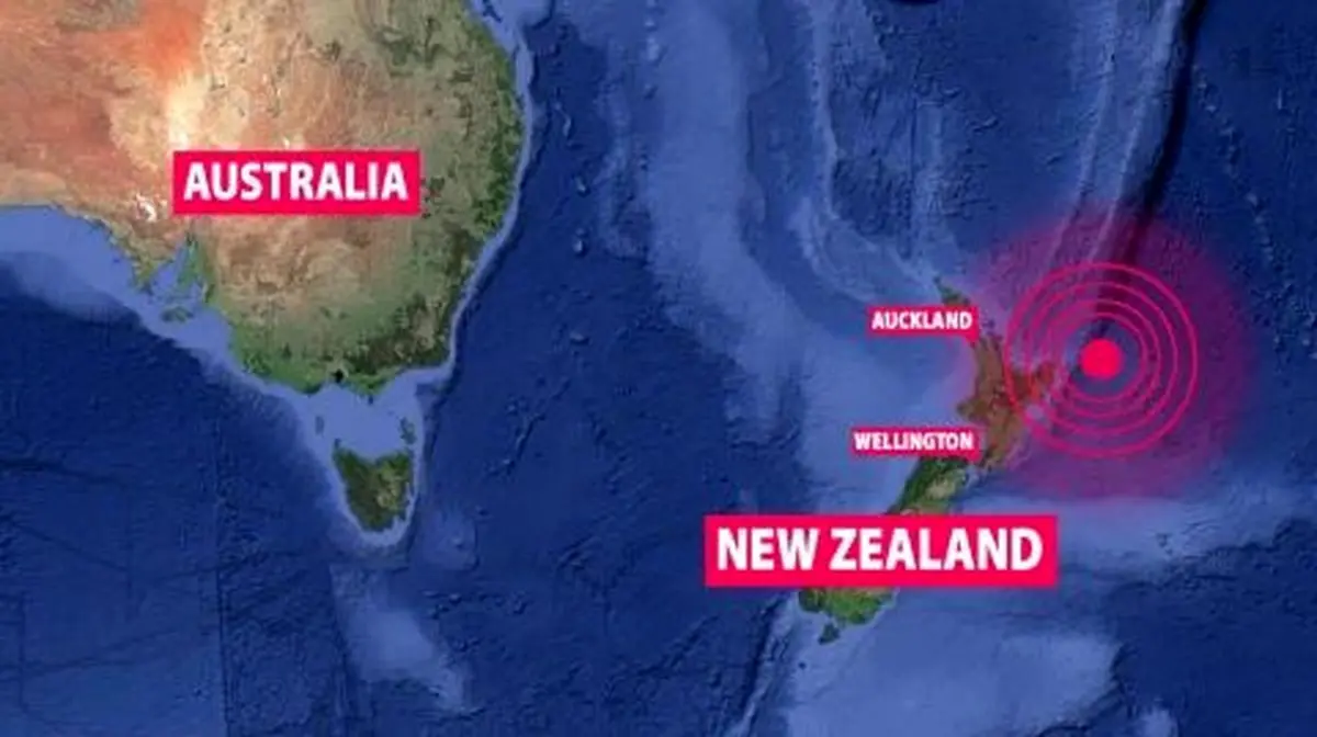 احتمال وقوع سونامی در نیوزلند