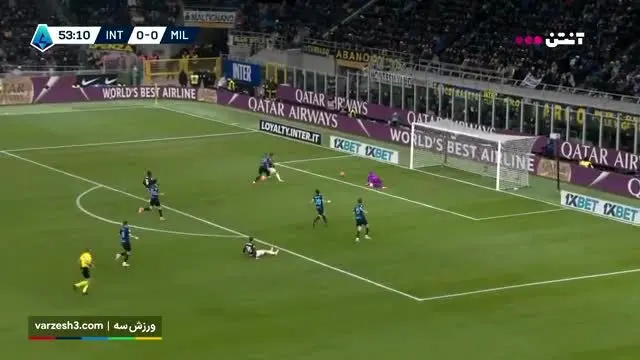 ببینید| خلاصه بازی اینتر مقابل آث میلان
