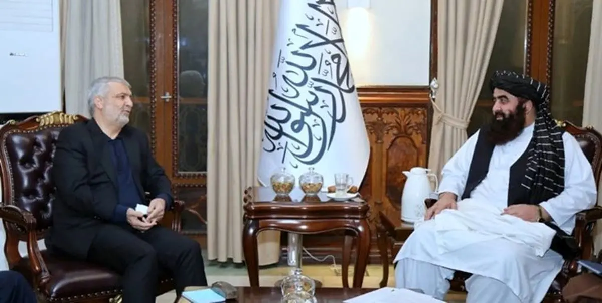 کاظمی قمی با وزرای «آب و انرژی» و «خارجه» طالبان در کابل دیدار کرد
