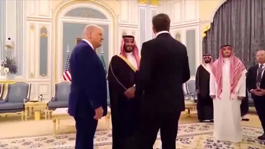 ببینید| دیدار ماسک با بنسلمان و گفتوگوی سه نفره ماسک، ترام ...