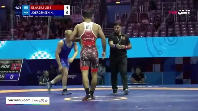 ببینید| صعود اسماعیلی به نیمه‌نهایی با برد مقتدرانه مقابل یورگنسن