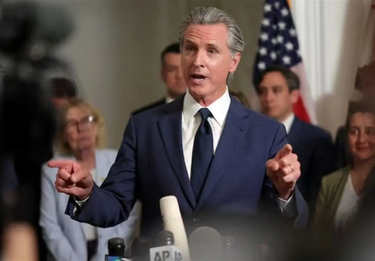 فرماندار کالیفرنیا: تسلیم باج خواهی ترامپ نمی‌شویم