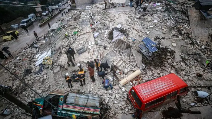 تا ظهر امروز؛ عبور شمار کشته‌های زلزله در ترکیه و سوریه از 5 هزار