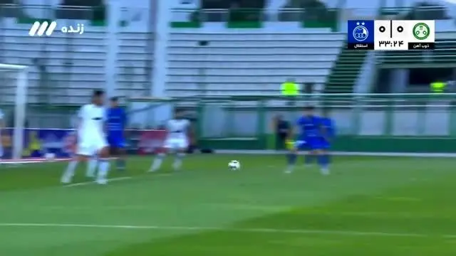 ببینید| خلاصه بازی ذوب آهن مقابل استقلال