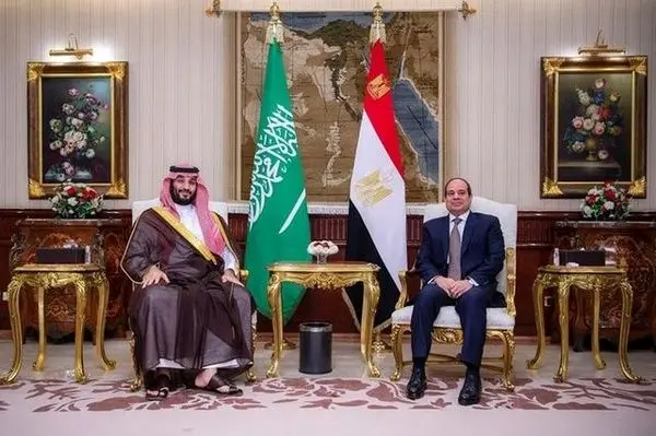 بیانیه مشترک مصر و عربستان پس از پایان سفر بن‌سلمان به قاهره