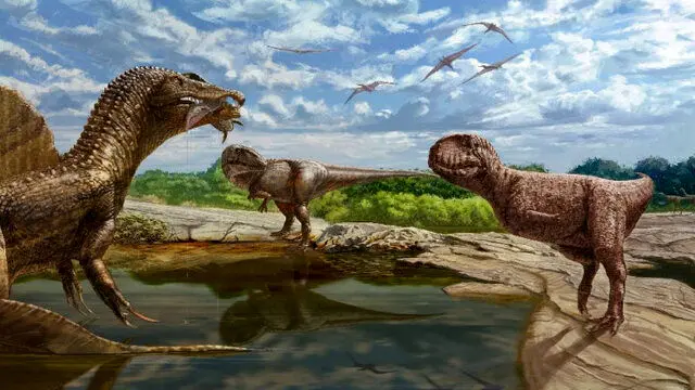 کشف یک فسیل دایناسور ۹۸ میلیون ساله در مصر