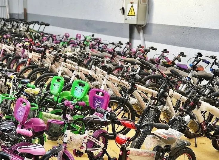 این دوچرخه‌ها ساخت دست زندانیان زندان قزلحصار است + عکس