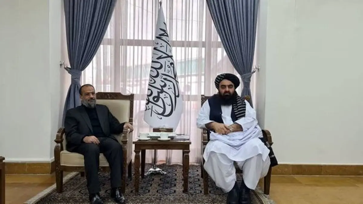 وزیر خارجه طالبان به ایران آمد