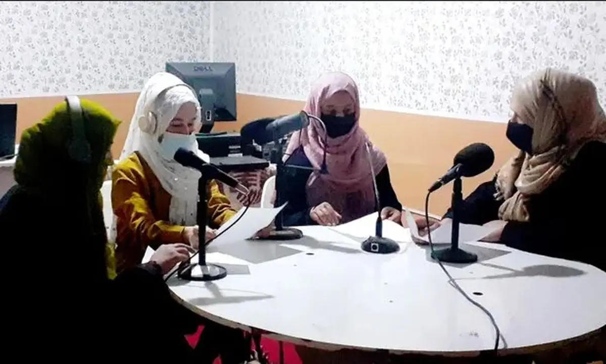 طالبان یک شبکه رادیویی با صدای زنان را تعطیل کرد