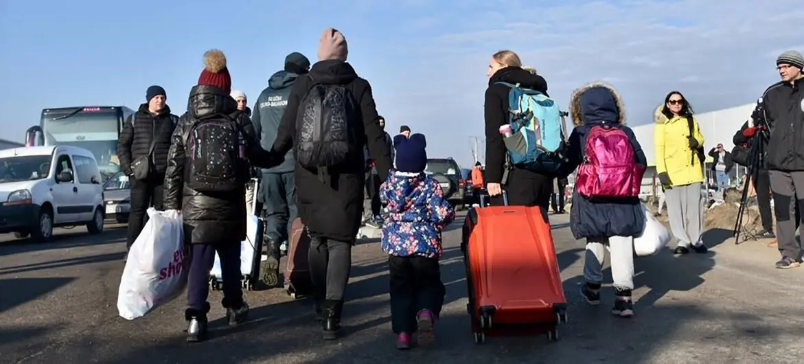 یک سوم مردم اوکراین آواره و پناهجو هستند