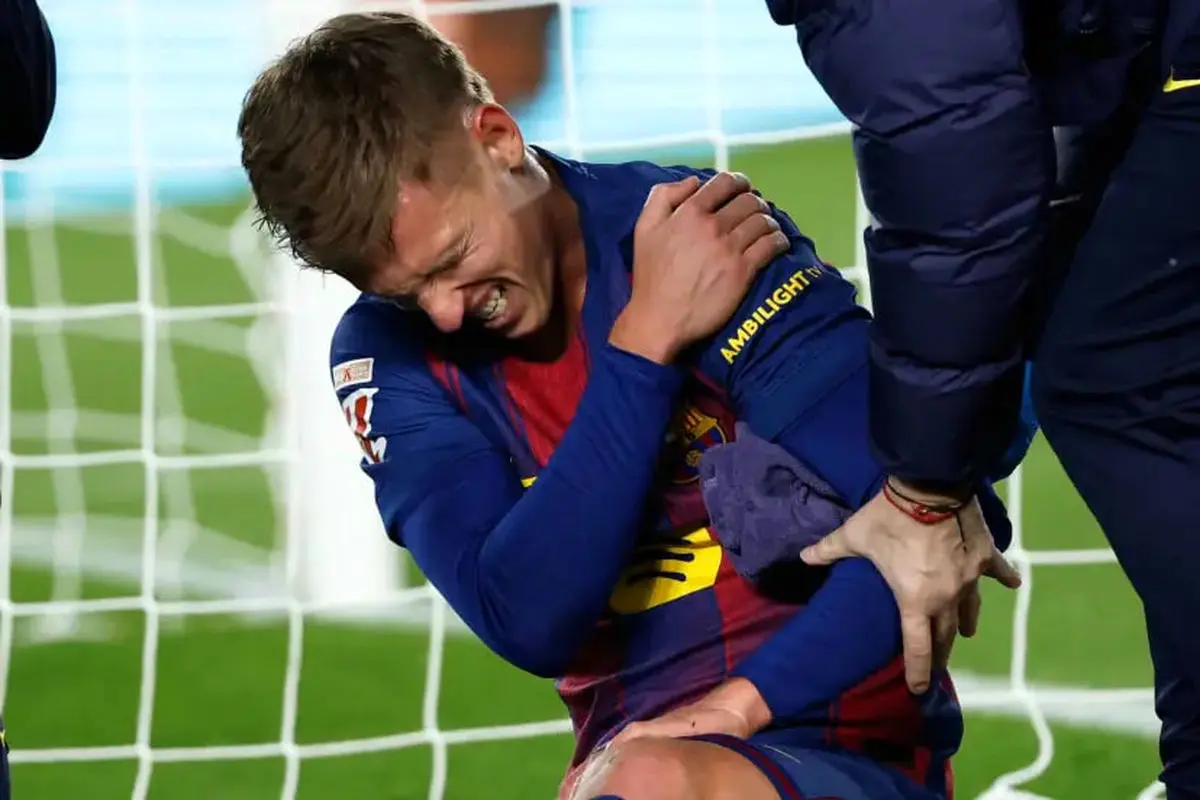 دردسر جدید بارسا: مصدومیت اولمو جدی است!