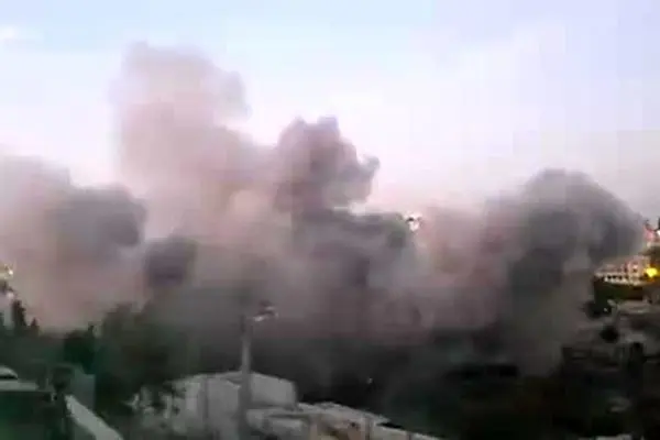 ببینید| ادامه حملات هوایی اسرائیل به جنوب لبنان