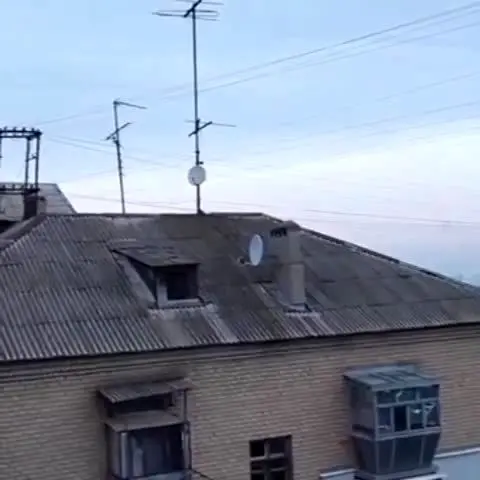 پرواز موشک‌های کروز روسی بر فراز اوکراین+ ویدئو