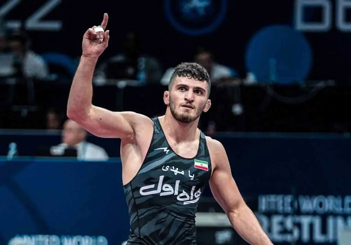 کشتی آزاد قهرمانی جهان؛ شکست محمد نخودی مقابل حریف یونانی در نیمه‌نهایی