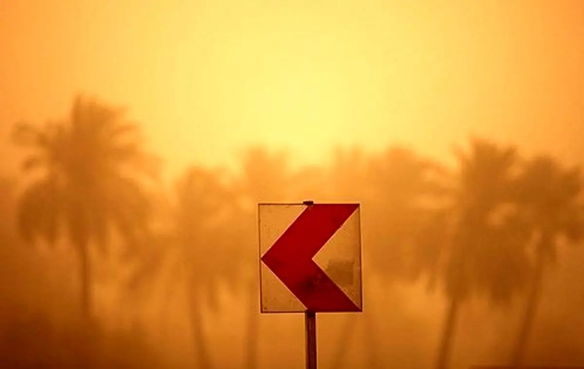 هشدار سطح زرد هواشناسی خوزستان نسبت به وزش باد و گرد و غبار