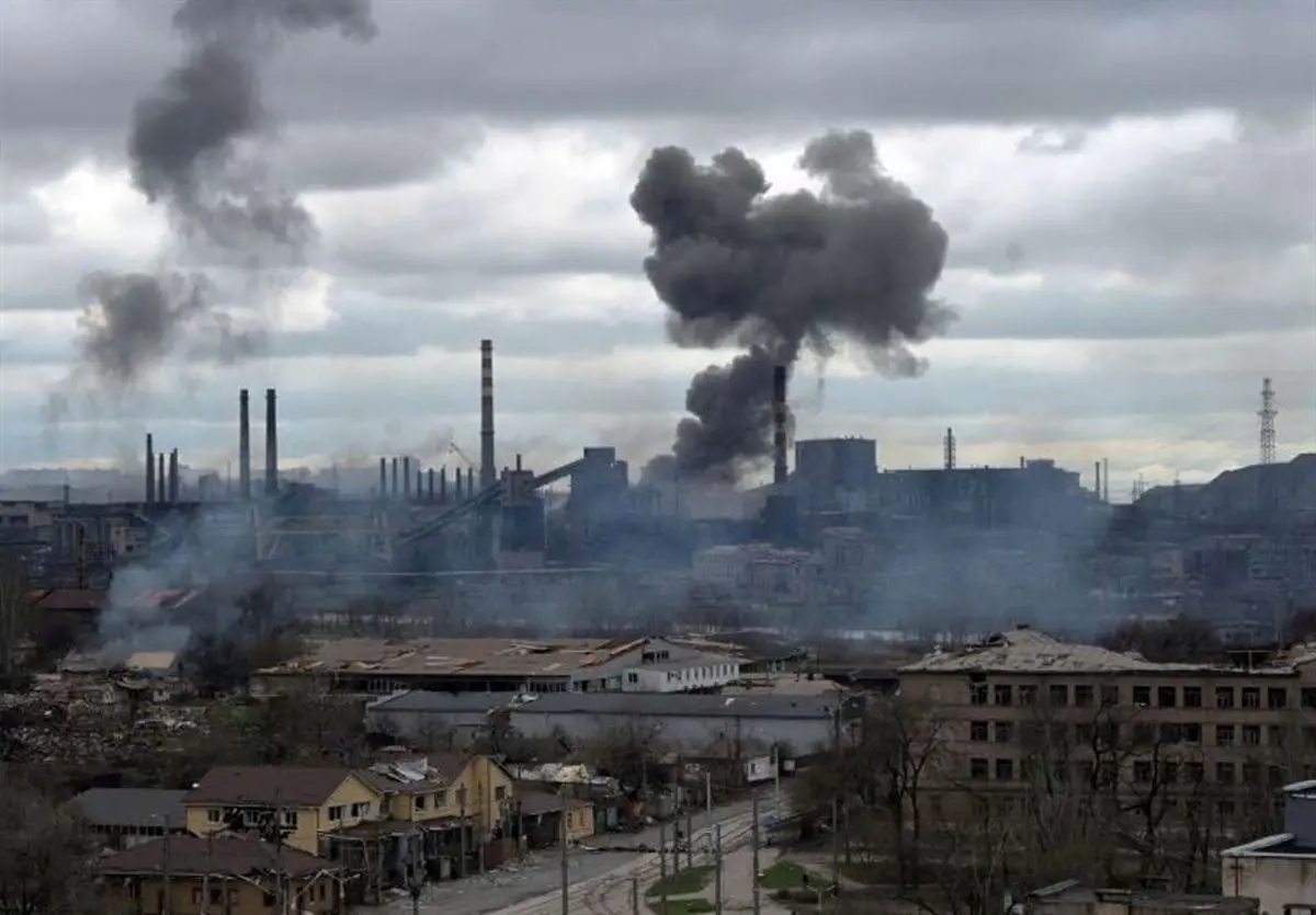 حمله نیروی هوایی روسیه به تاسیسات پالایش نفت و ذخیره سوخت نیروهای مسلح اوکراین 