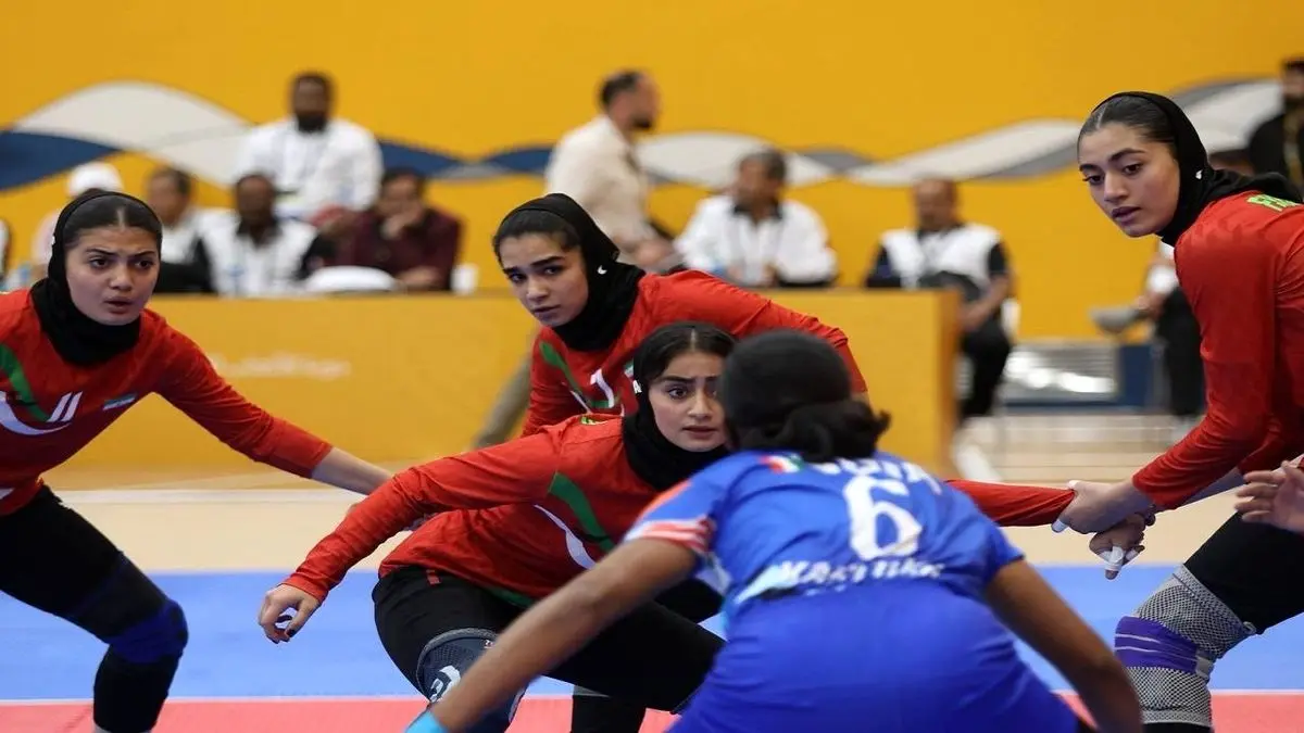 دختران کبدی‌کار ایران نایب قهرمان جهان شدند