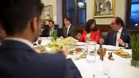 نخست‌وزیر کانادا افطاری داد+ ویدئو
