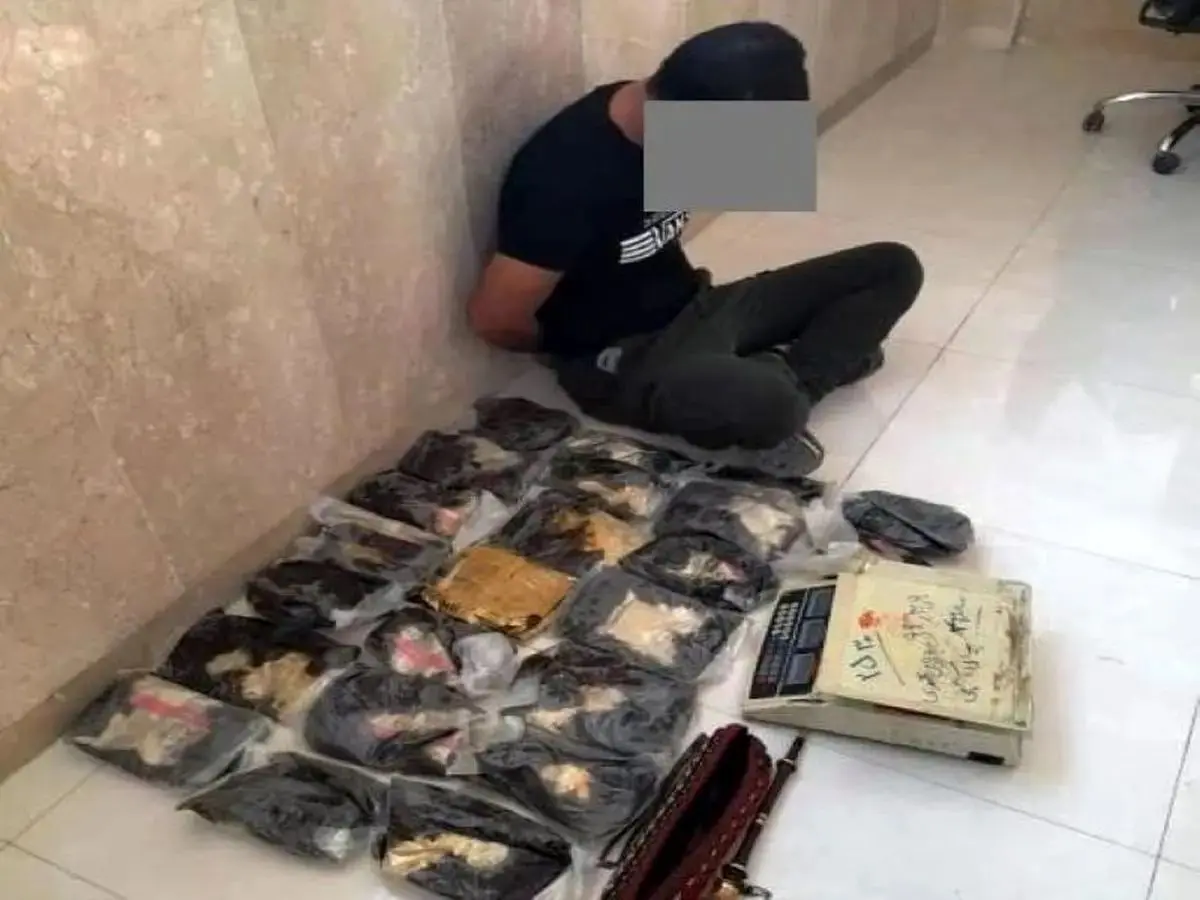 کشف ۳۰ کیلو حشیش از خانه‌ای در شیراز