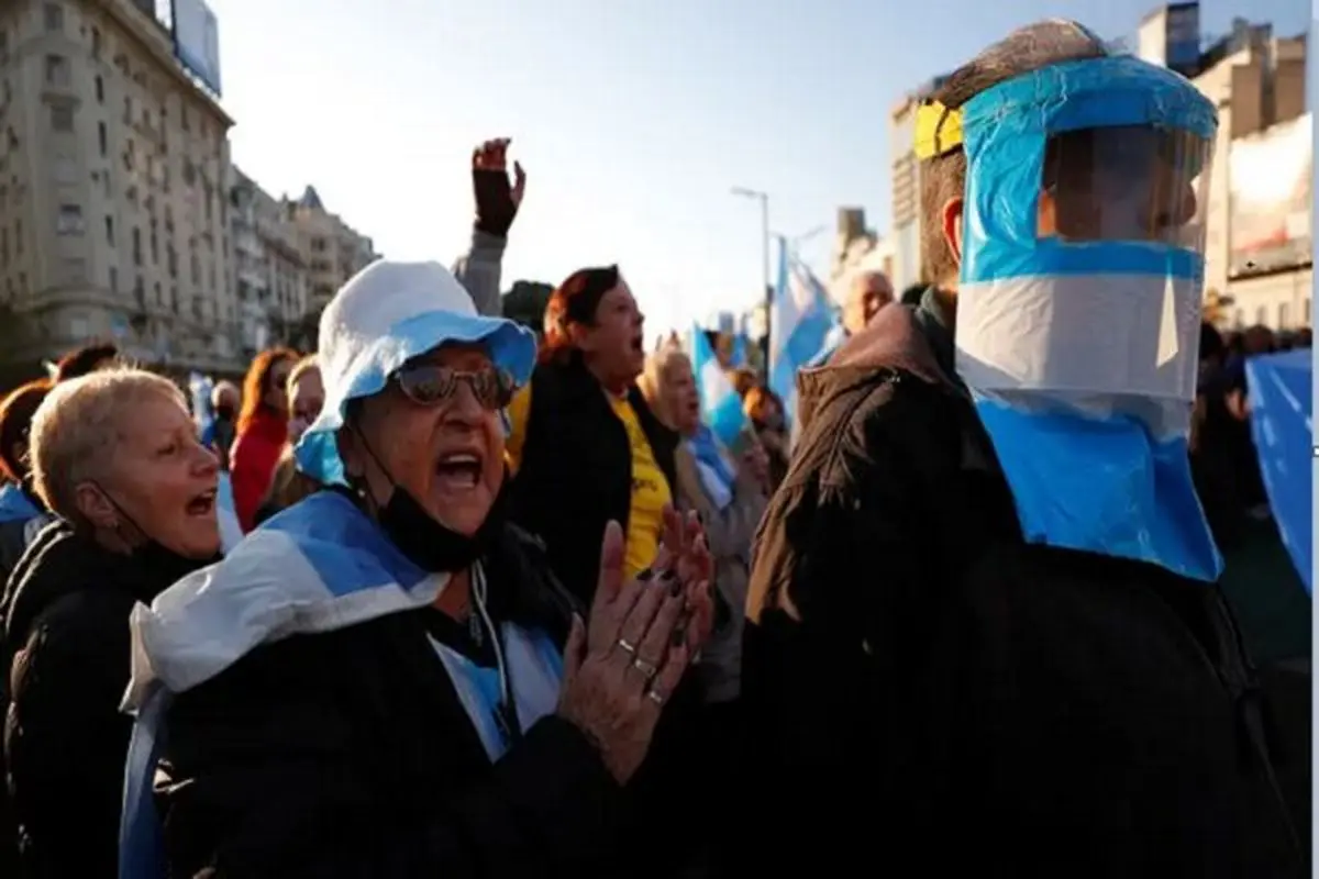 اعتراضات گسترده در آرژانتین