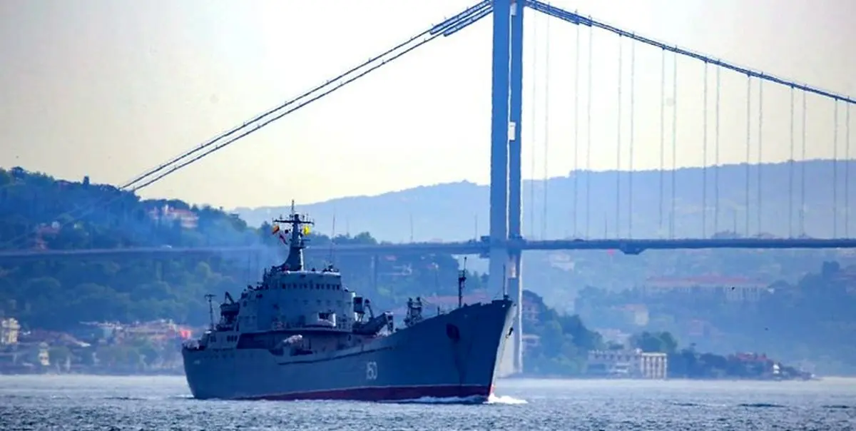 ترکیه عبور کشتی‌های جنگی روسی از تنگه بُسفر و داردانل را محدود کند