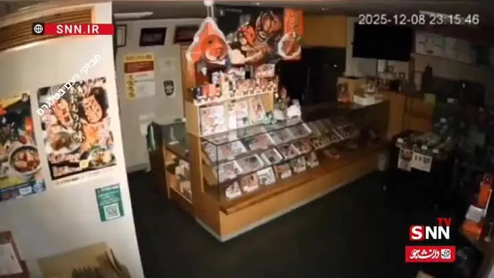 ببینید| زلزله ۷ ریشتری در ژاپن