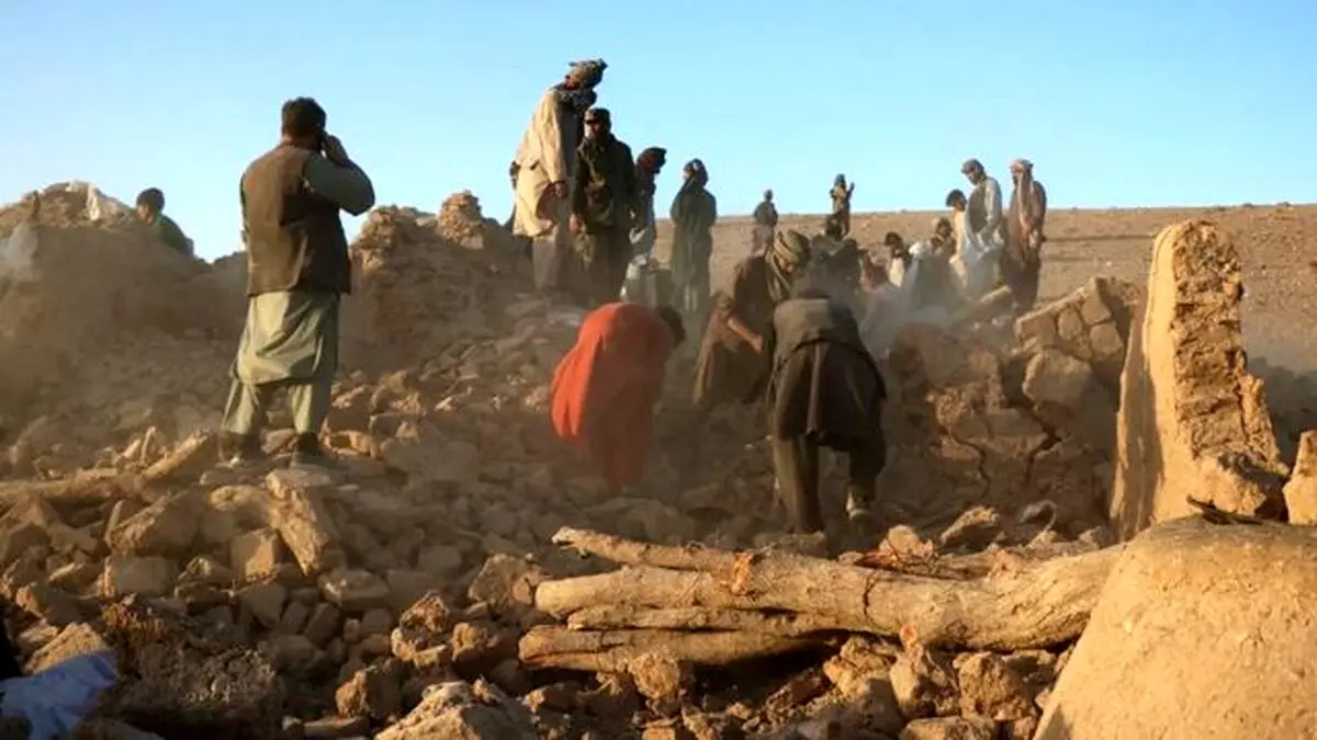 تصویری تکان‌دهنده از رنج مردم هرات پس از زلزله ویرانگر افغانستان