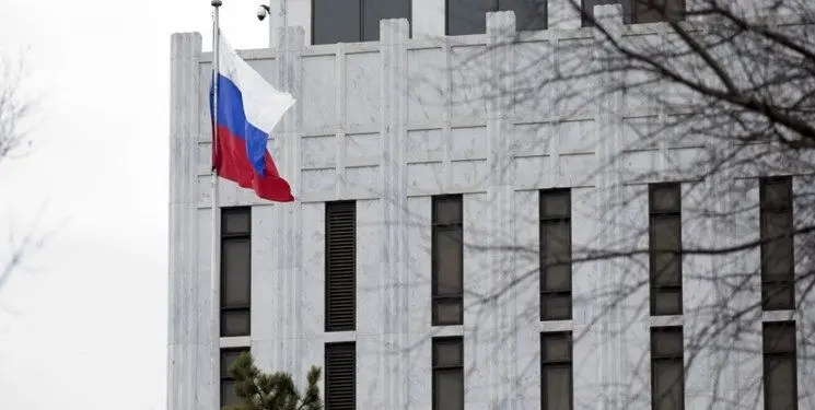 رویت دو چمدان مشکوک در نزدیکی سفارت روسیه در واشینگتن