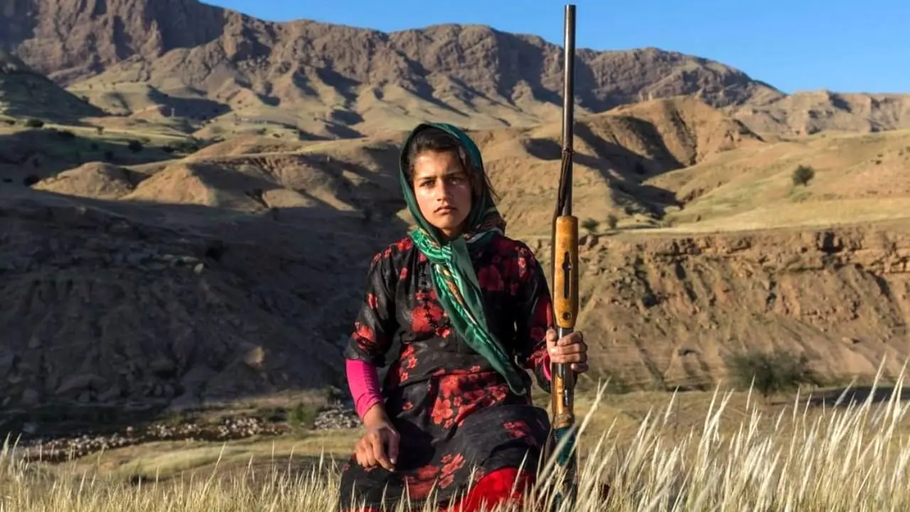 عکسی که نشنال جئوگرافیک از دختر ایرانی منتشر کرد