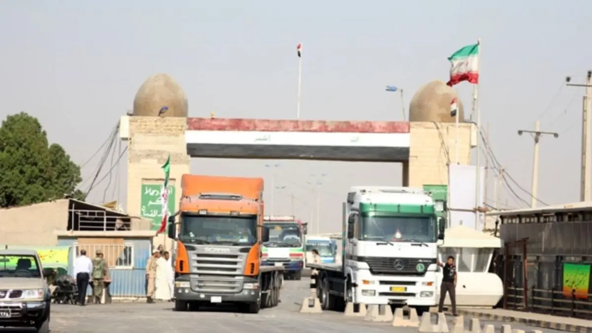 ممنوعیت تردد کامیون‌های حامل بارهای صادراتی و وارداتی از مرز مهران
