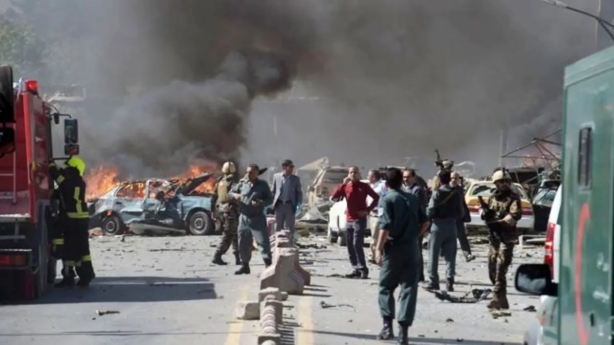 وقوع انفجارهای پیاپی در کابل