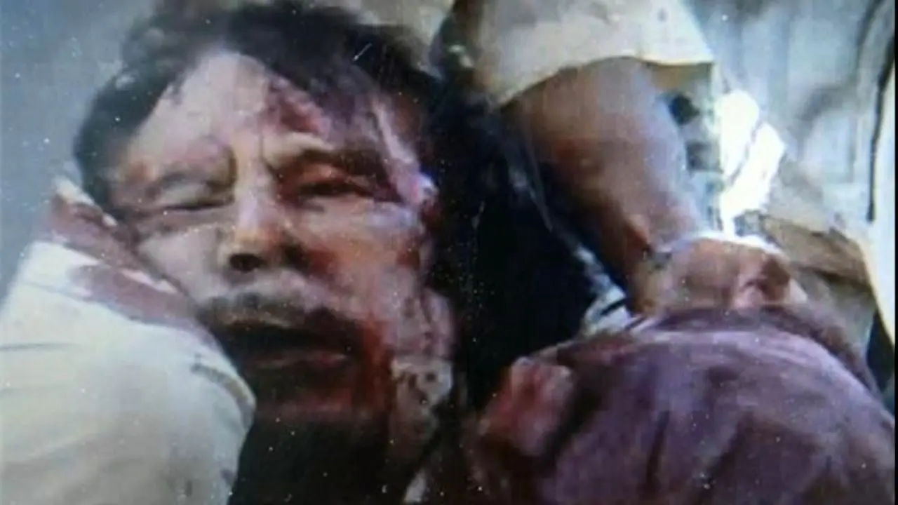 قذافی کشته شد