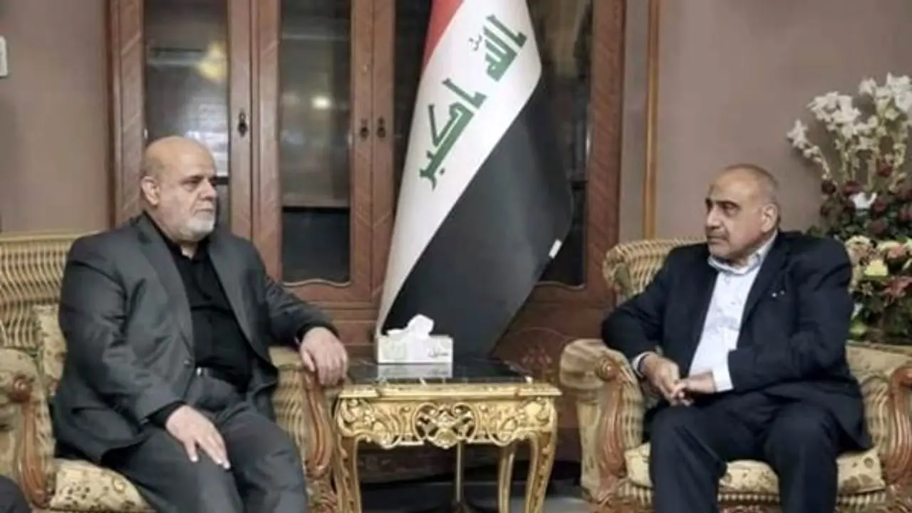 دیدار سفیر ایران در بغداد با نخست‌وزیر مکلف عراق