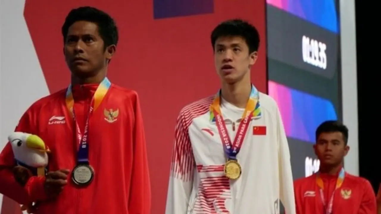 شناگر چینی بهترین ورزشکار بازی‌های پاراآسیایی شد
